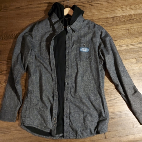 Armada SKIS hooded jacket XL, charcoal with black lining and hood - Picture 6 of 8